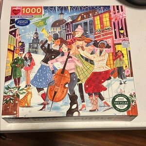 eeBoo Winter Music Puzzle - 1000 Pieces